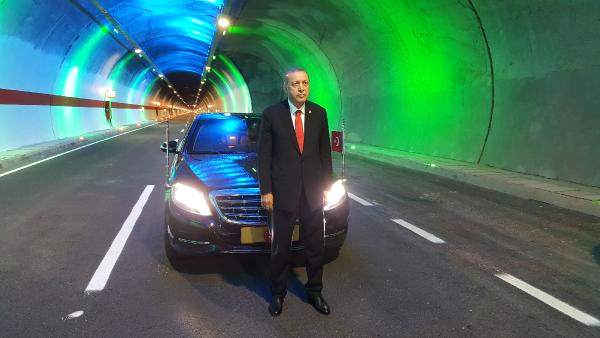 Cumhurbaşkanı Erdoğan, Ovit Tüneli’ni Açtı; 138 Yıllık Hayal Gerçek Oldu