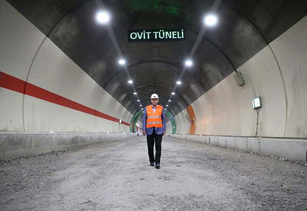 Rize’nin 138 Yıllık Rüyası Ovit Tüneli Yarın Açılıyor