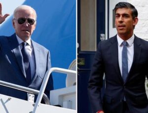 Kuzey İrlanda’daki bir mezarlıkra Biden ve Sunak’ın ziyaretinden saatler evvel el imali bombalar bulundu