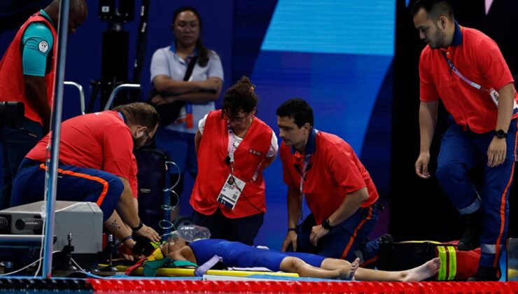 Paris 2024’te korkutan anlar! Yarışın akabinde hastaneye kaldırıldı