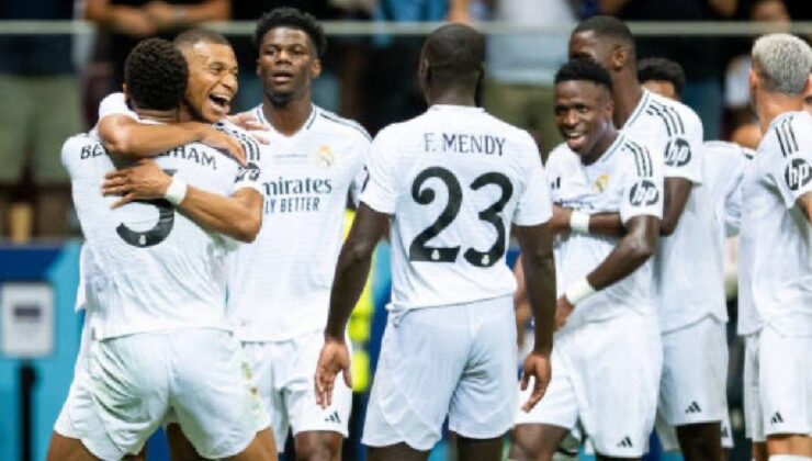 UEFA Harika Kupası Real Madrid’in oldu