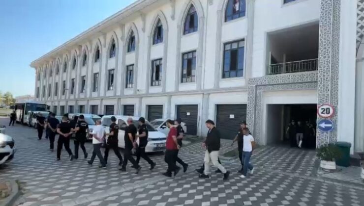 Cümbüş yerinde cinayet: 8 zanlı tutuklandı