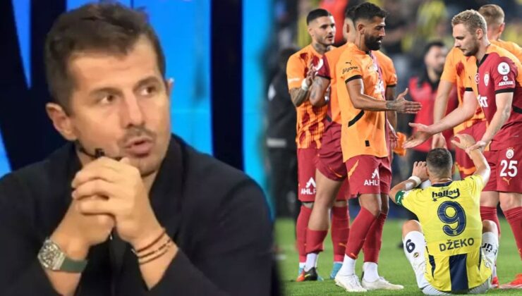 Emre Belözoğlu ‘Galatasaray Fenerbahçe’den açık orta daha yeterli yapıyor’ diye açıkladı