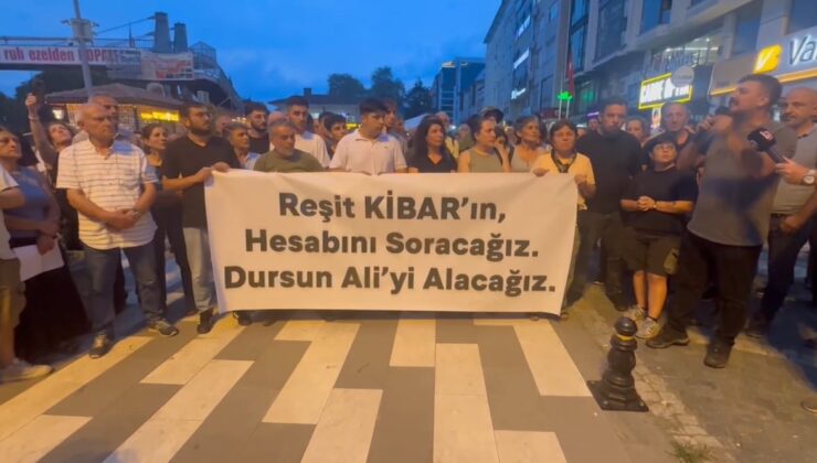 Günlerdir ayakta olan Artvinliler, tutuklanan Dursun Ali Koyuncu için yürüdü