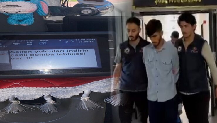 Otobüslere ‘Canlı bomba var’ iletisi gönderen 2 kişi yakalandı