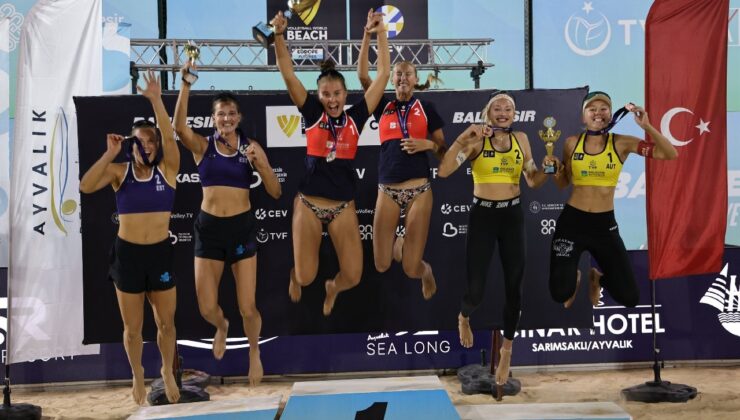 Plaj voleybolunda 2024 VW Beach Pro Tour Futures Balıkesir Etabı sona erdi