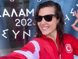 Birgül Erken madalyayı rekorla kaptı