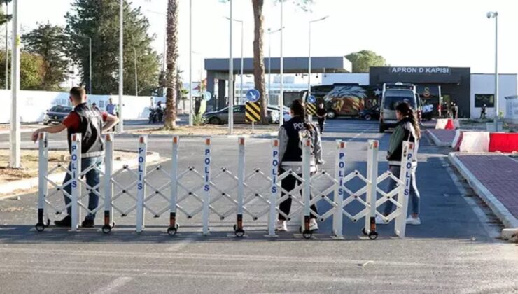 Galatasaray için 500 metre tedbiri