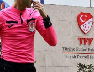 TFF’den cinsel alaka görüntüleri çıkan hakem ve gözlemciye men. Pek çok derbiyi yönetmişti