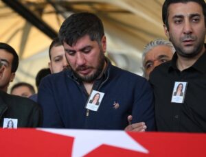 TUSAŞ terör taarruzunda şehit düşen mühendis Zahide Güçlü Ekici son seyahatine uğurlandı