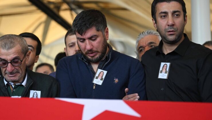 TUSAŞ terör taarruzunda şehit düşen mühendis Zahide Güçlü Ekici son seyahatine uğurlandı