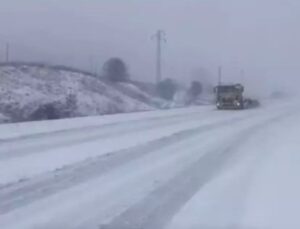 Erzincan-Sivas karayolu ulaşıma kapandı