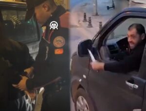 Otobüs sürücüsüne bıçak sallayan şoför yakalandı