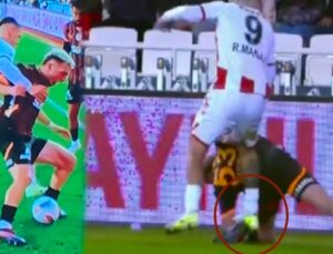 Galatasaray maçında tartışmalı durum