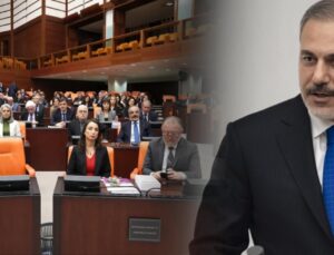 Hakan Fidan ile DEM Partililer Meclis’te atıştı. “Sizin için Suriye Kürtlerden, Kürtler de PKK’dan ibaret”