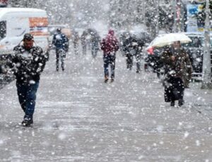 Meteoroloji vilayet il açıkladı. Sağanak ve kar yağışı geliyor