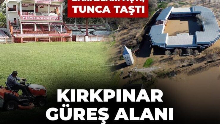 Bulgaristan barajları açtı, Tunca taştı: Kırkpınar güreş alanı sular altında kaldı