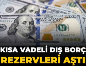 Türkiye’nin kısa vadeli dış borcu TCMB rezervlerini aştı