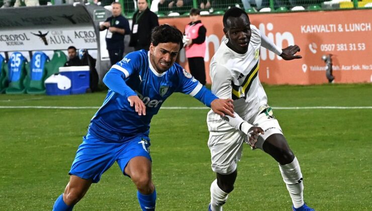 Bodrum’da 2 penaltı ve 1 kırmızı kart çıktı: Kazanan Esenler oldu