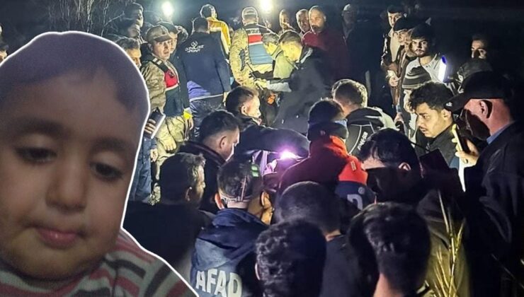 Dereye düşen 4 yaşındaki Abdullah hayatını kaybetti