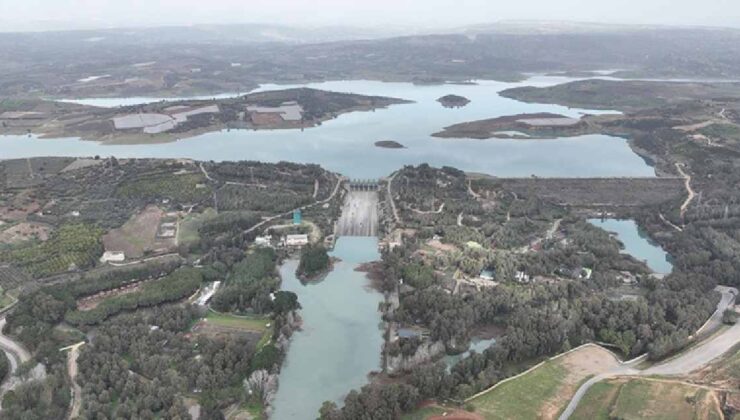 Mersin’de üç barajın doluluk oranı yağışlarla birlikte yükseldi
