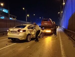 Bursa Ankara Yolu’nda kaza: Yaralanan 6 kişi hastaneye kaldırıldı