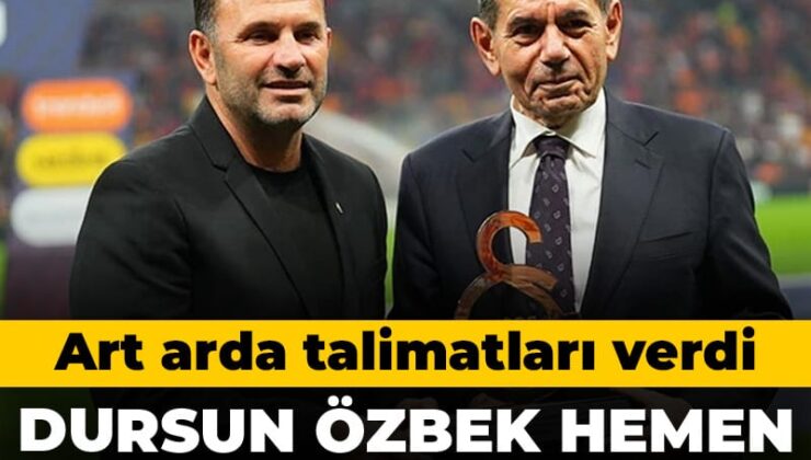 Dursun Özbek çabucak Okan Buruk’la görüştü: Arka arda talimatları verdi