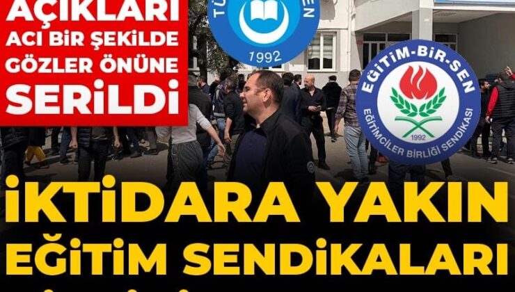 İktidara yakın eğitim sendikaları bildiri yayımladı! Güvenlik açıkları acı bir formda gözler önüne serildi