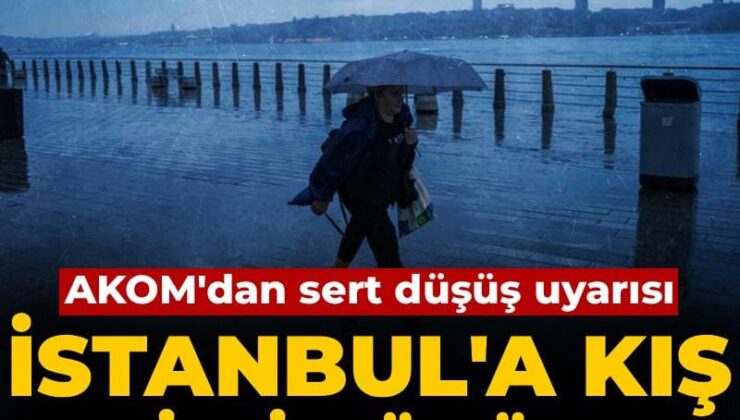 İstanbul’a kış geri mi dönüyor? AKOM’dan sert düşüş uyarısı
