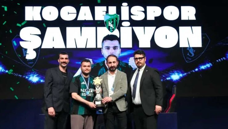Kocaelispor Fenerbahçe’yi yenip şampiyon oldu