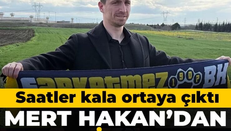Mert Hakan Yandaş’tan derbi kararı: Saatler kala ortaya çıktı