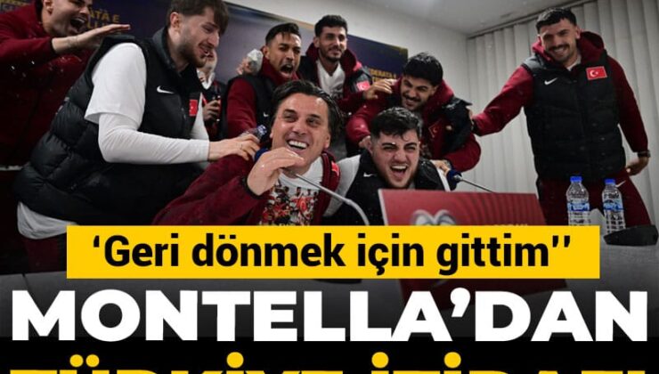 Montella’dan Türkiye itirafı: Geri dönmek için gittim