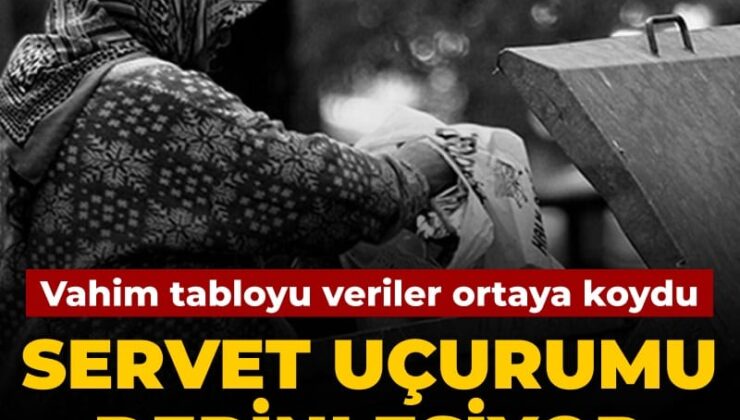 Türkiye’de servet uçurumu derinleşiyor