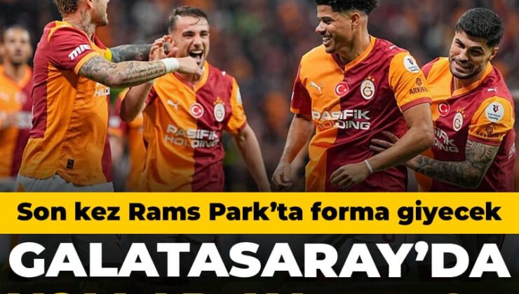 Galatasaray’da yollar ayrılıyor: Son defa Rams Park’ta forma giyecek