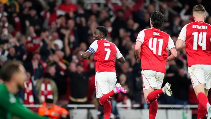 UEFA Şampiyonlar Ligi’nde Arsenal 20 yıl sonra finale yükseldi