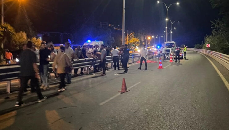 Araba yaya geçidindeki bayana çarptı: Feci ölüm!