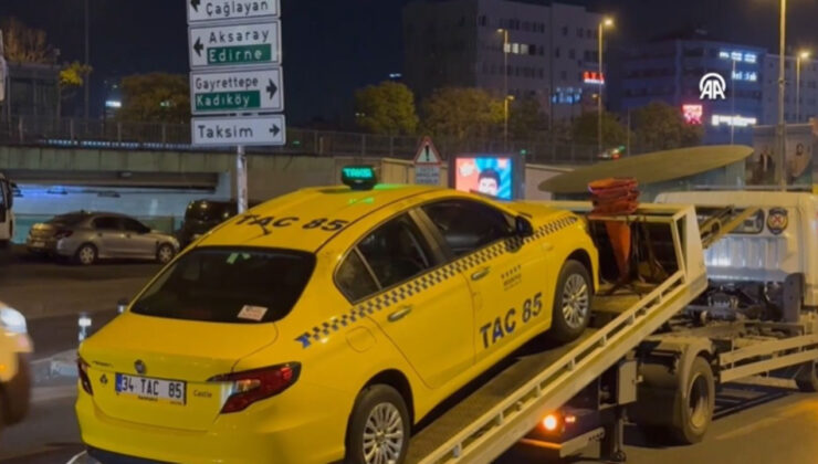 Şişli’de atağa uğrayan taksici kalp krizi geçirdi