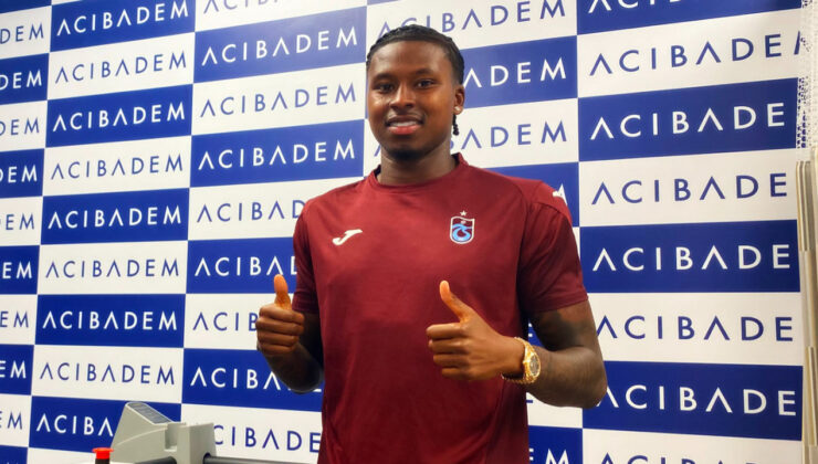 Trabzonspor’un yeni transferi denetimden geçti