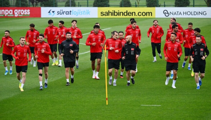 Ulusal grup ABD maçı hazırlıklarını tamamladı