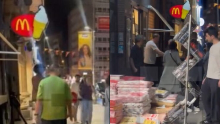 McDonald’s şubesini dağıttılar: Evvel çalışanlara sonra vatandaşlara saldırdılar